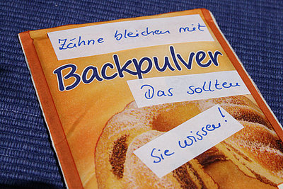 Zähne bleichen mit Backpulver